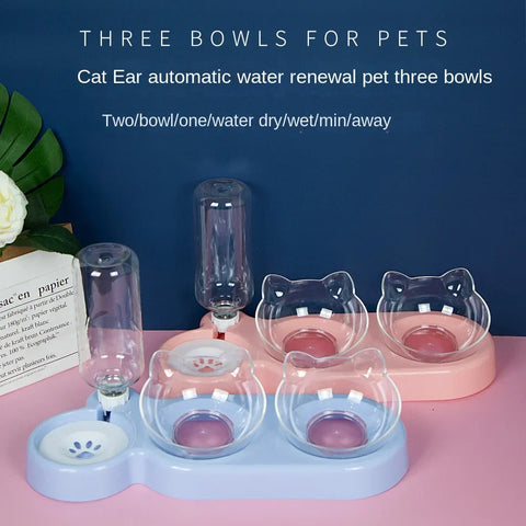 Elevated Bowls for Cats and Dogs