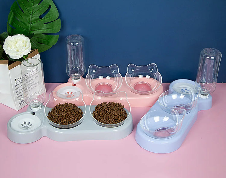 Elevated Bowls for Cats and Dogs