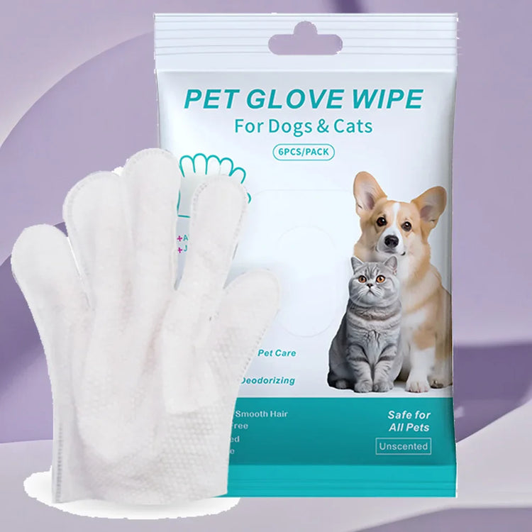 pet disposable gloves, bathing and cleaning for cats and dogs