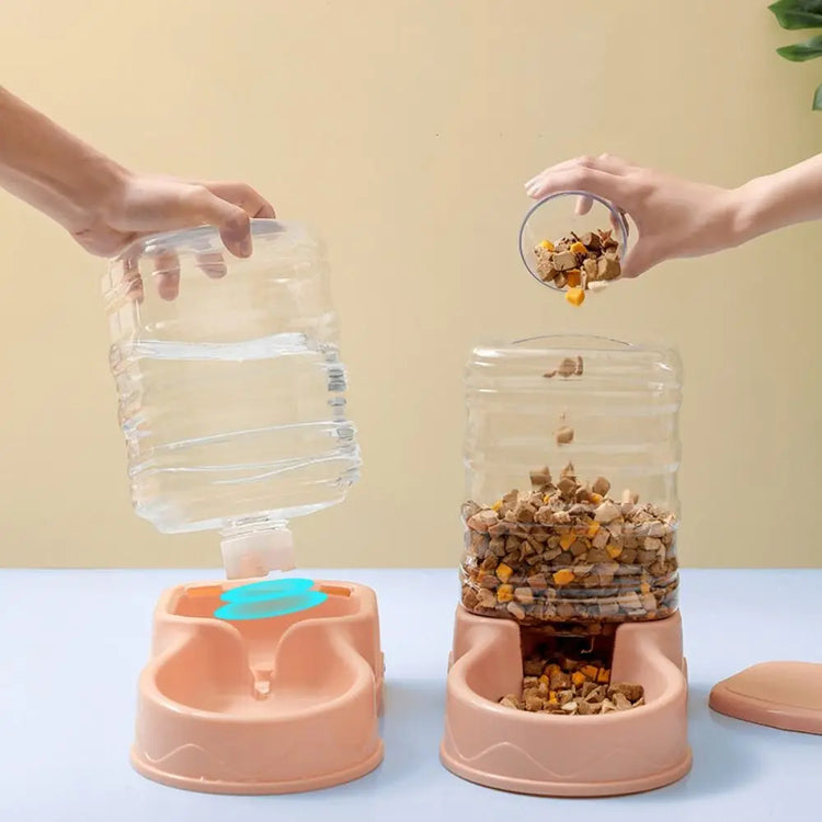 3.8L PP material Pet feeder Pet Water Fountain Drink Bowl