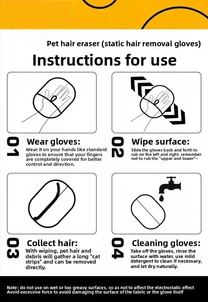 2/1pcs Pet Grooming Gloves Etc.