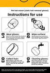 2/1pcs Pet Grooming Gloves Etc.
