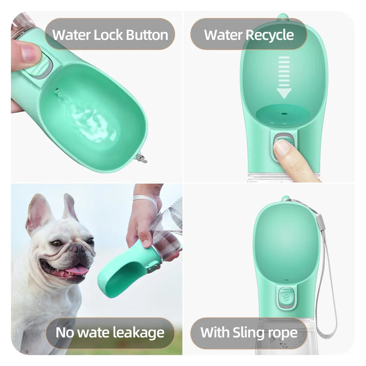 Portable Dog Water Bottle For Small Large Dogs