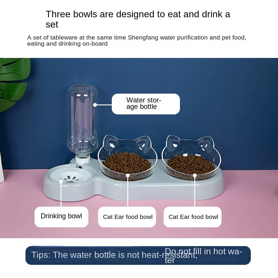 Elevated Bowls for Cats and Dogs