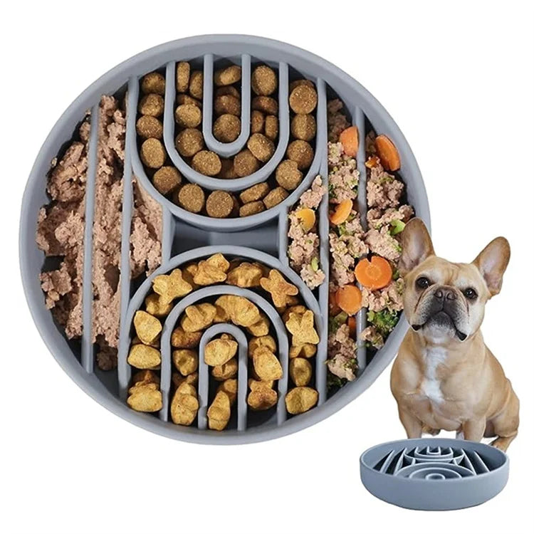 Slow Food  Bowl Cat Anti-Knockover