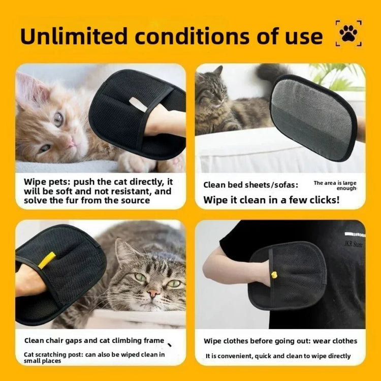 2/1pcs Pet Grooming Gloves Etc.