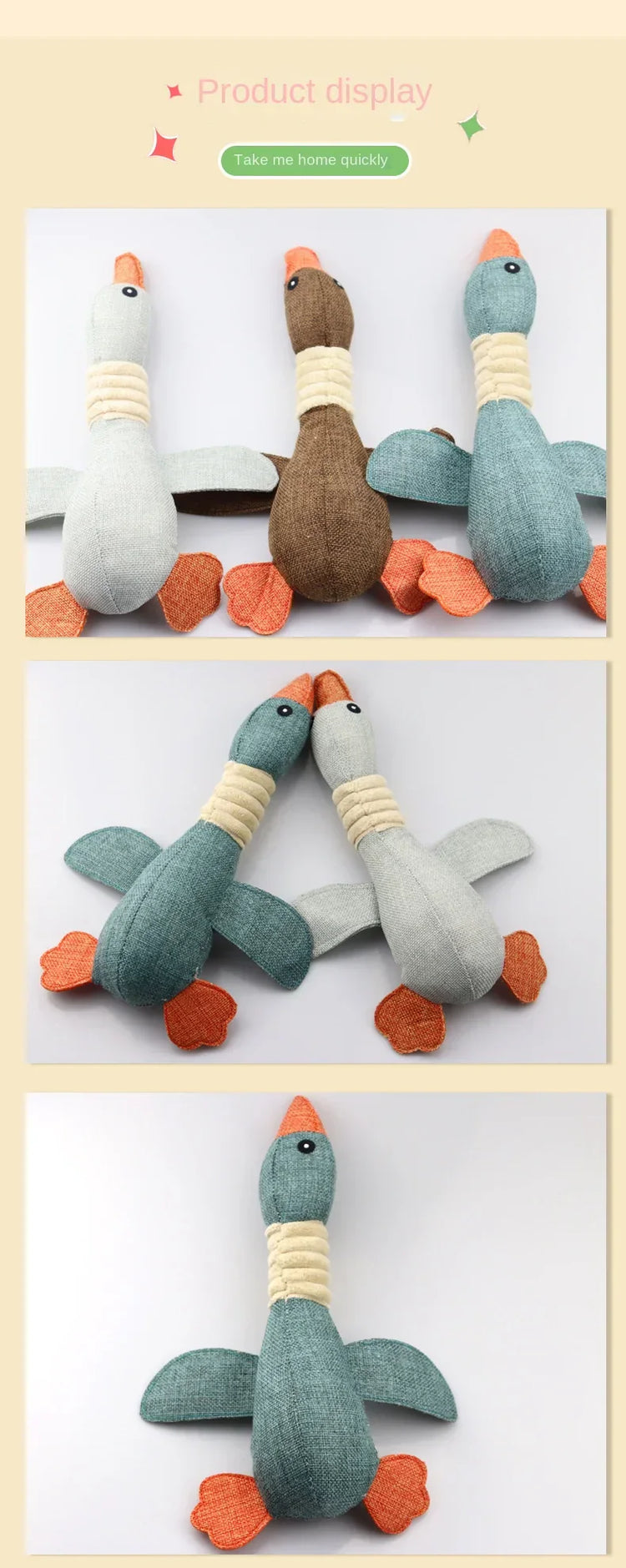 Wild Goose, Sound-Resistant, Bite-Resistant, Teeth-Cleaning