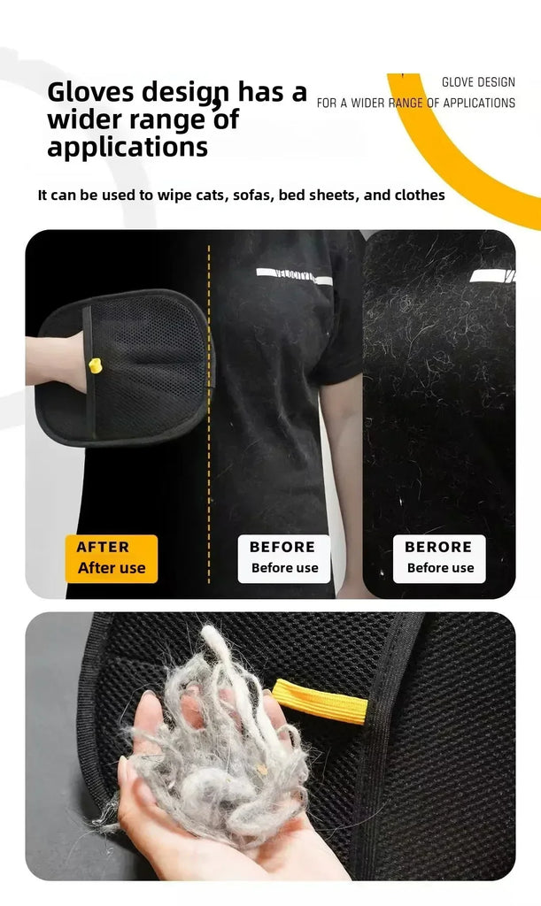 2/1pcs Pet Grooming Gloves Etc.